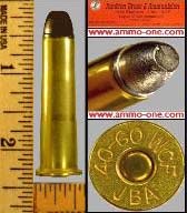 .40 60 winchester, with jamison h/s, new, lead, one cartridge, not a box!