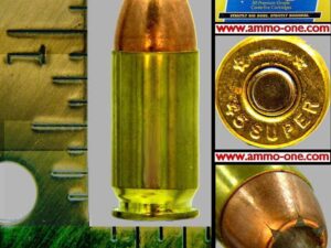 .45 super by buffalo bore, jhp, one cartridge not a box!