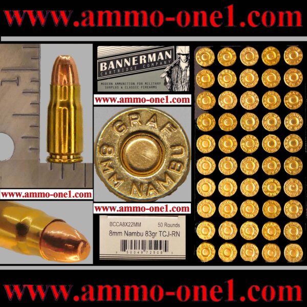 8mm,nambu,ammo,ammunition,for,sale