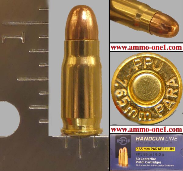 .30 luger or 7.65mm parabellum by ppu one cartridge not a box.o .30 luger or 7.65mm parabellum by ppu one cartridge not a box.o