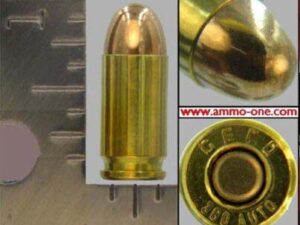 .380 auto by geco of germany, fmj, one cartridge not a box!