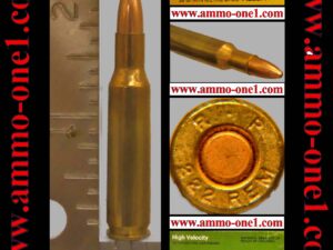 .222 remington by remington, "fmj", "r p"h/s, some nice *patina* one cartridge not a box! .222 remington by remington, "fmj", "r p"h/s, some nice *patina* one cartridge not a box!