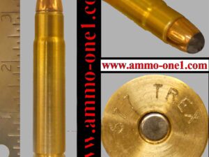 .577 tyrannosaur, "577 trex rmc" h/s, 750 grain j.s.p.,"live", one cartridge, not a box!