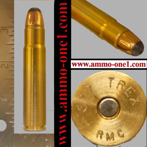 .577 tyrannosaur, "577 trex rmc" h/s, 750 grain j.s.p.,"live", one cartridge, not a box!