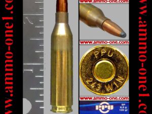 .243 winchester by prvi partizan of serbia, new production, 100 gr. jsp, one box of 20 cartridges. clearance sale!